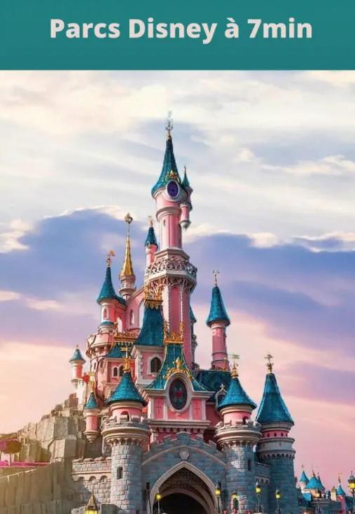 Amazing Apartment Paris Disneyland Chessy  Luaran gambar